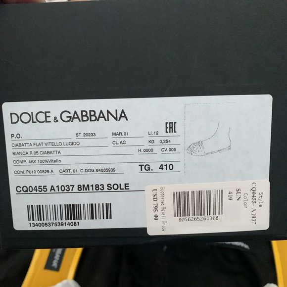 D&G  logo patent leather sandals size 41 - Picture 9 of 14